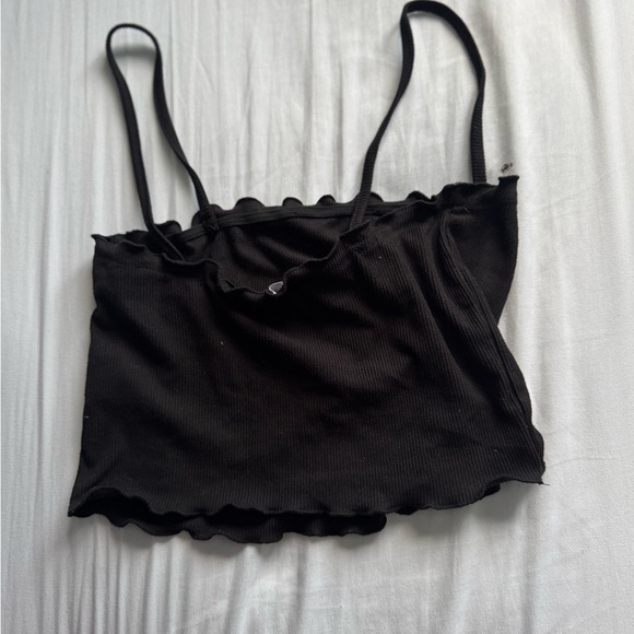 Black Women's Camisole Top - Picture 2 of 2